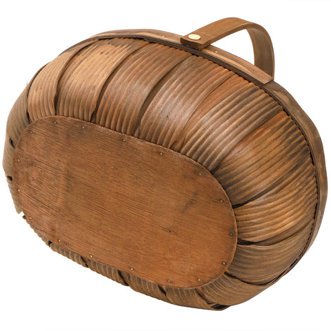 Lawei smooth reinforced wooden handles close detail for comfortable carrying
