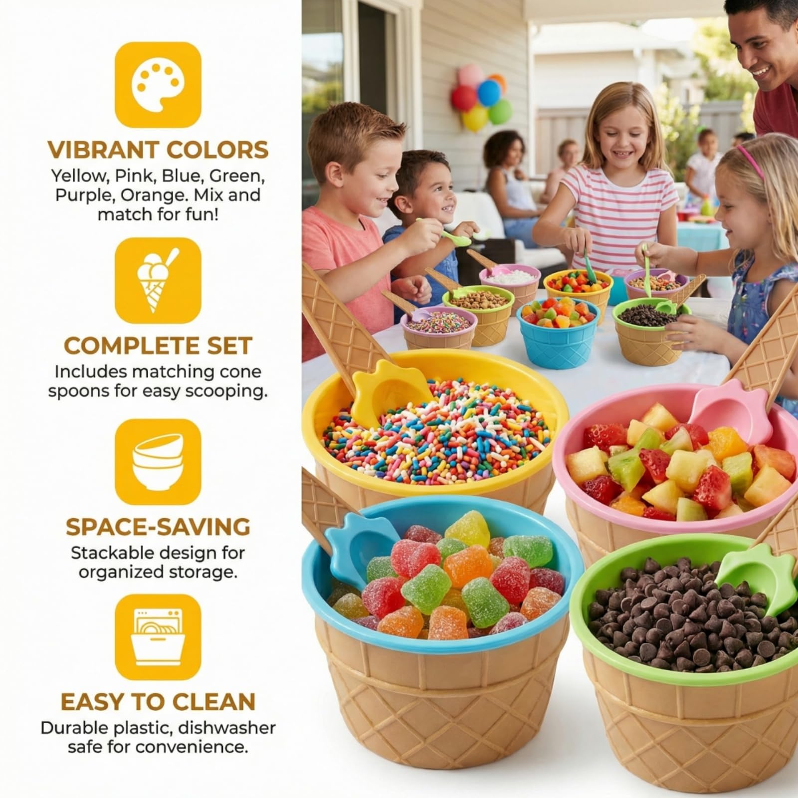 Lawei stacked bowls demonstrating compact storage benefit and space saving
