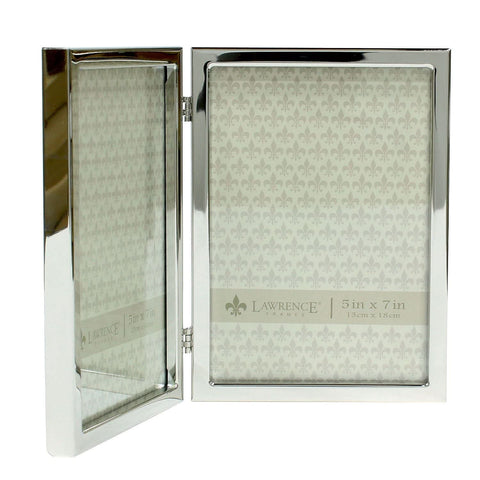 Lawrence Frames corner close-up revealing metal edge quality and precise workmanship