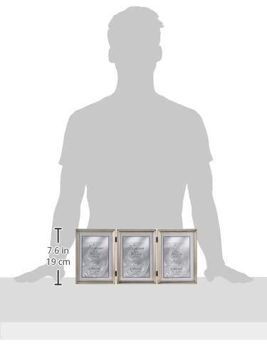 Lawrence Frames next to ruler showing 7.2 by 15.6 inches for clear size reference