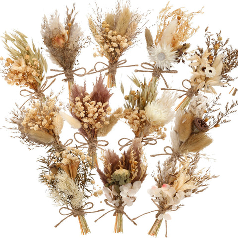 Layhit mini bouquets staged in a boho setting for effortless styling