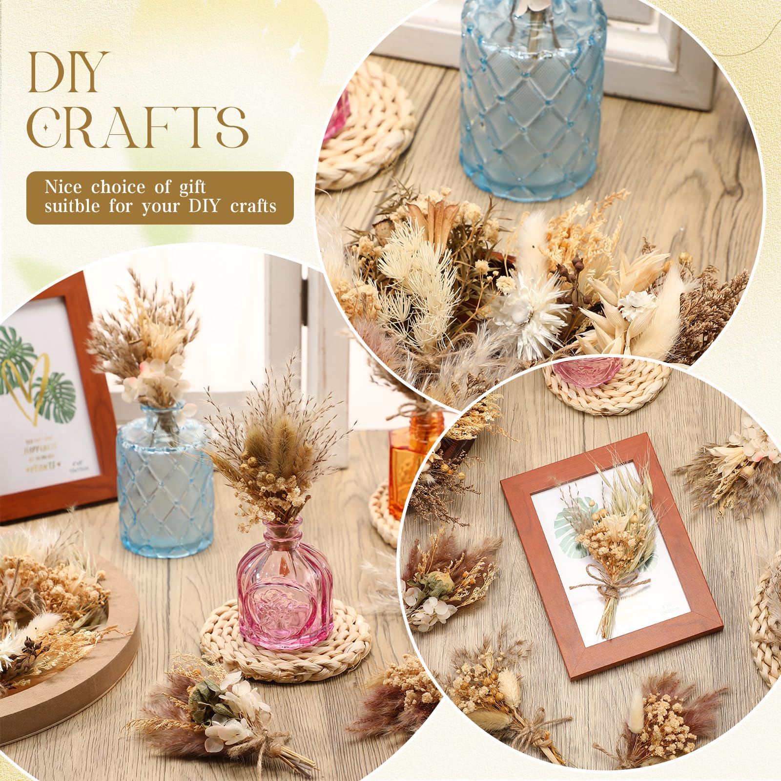 Layhit flat-lay showing many flower varieties for creative use