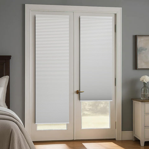 LazBlinds in bedroom demonstrating blackout capability for daytime sleep comfort