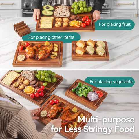 LAZIOPATER serving charcuterie on boards showing elegant presentation and versatile use