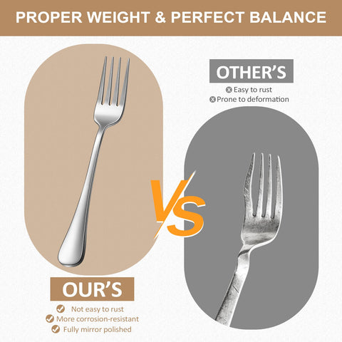 Lazycorner forks and spoons neatly arranged on a table creating cohesive elegant place settings