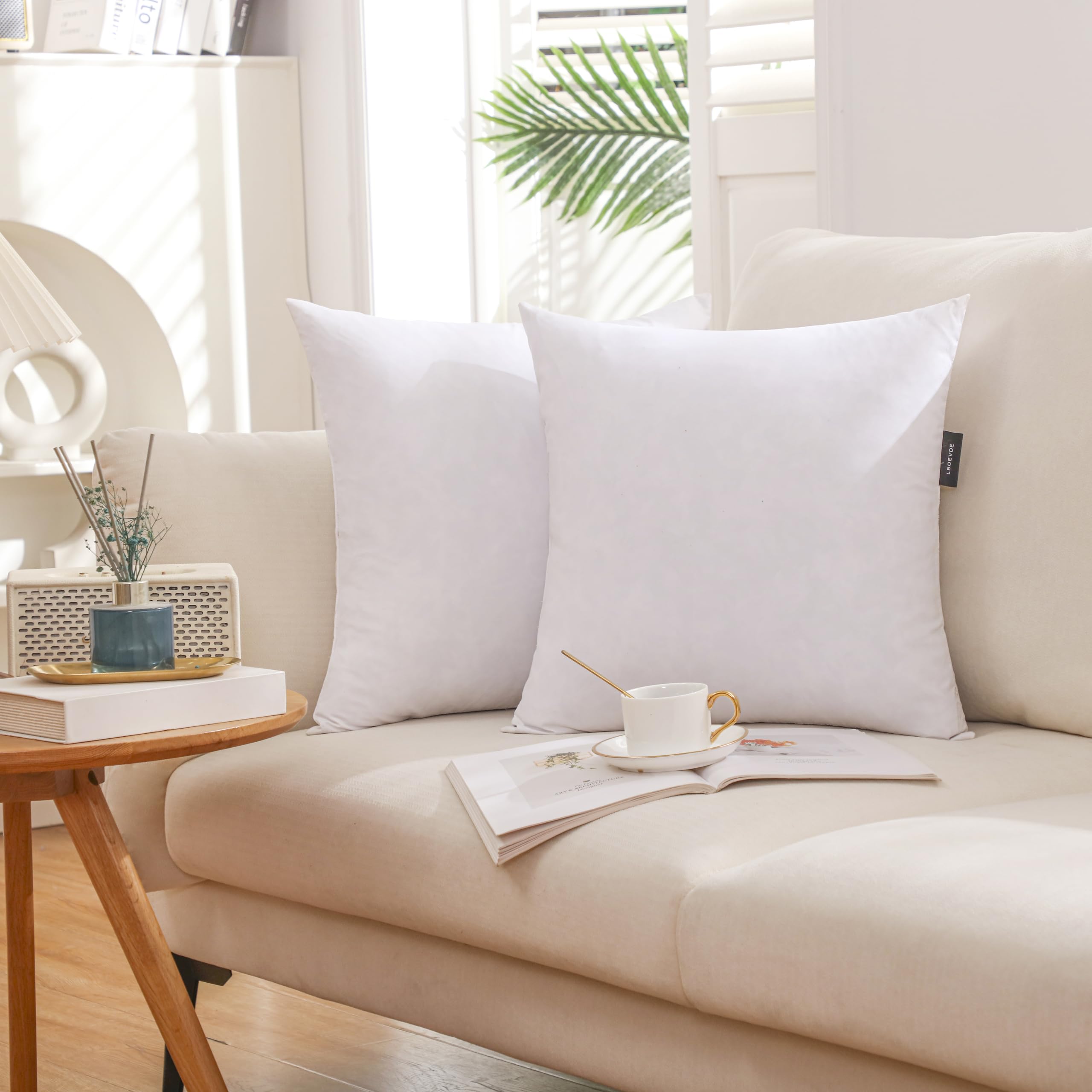 LBOEVDE visible goose down filling texture highlighting plush loft and insulation