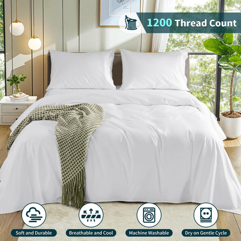 LBRO2M fitted sheet corner showing 16-inch deep pocket secure fit