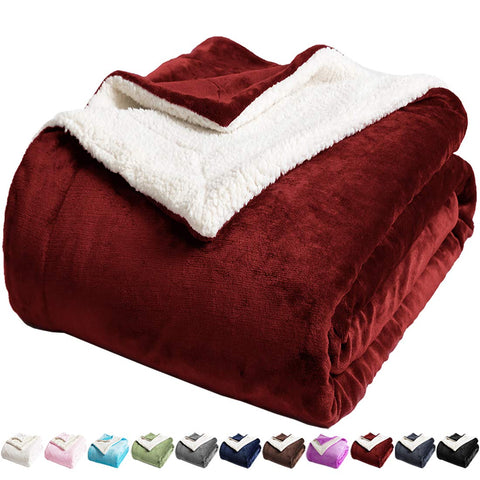 LBRO2M blanket front view showing elegant drape and cozy appeal