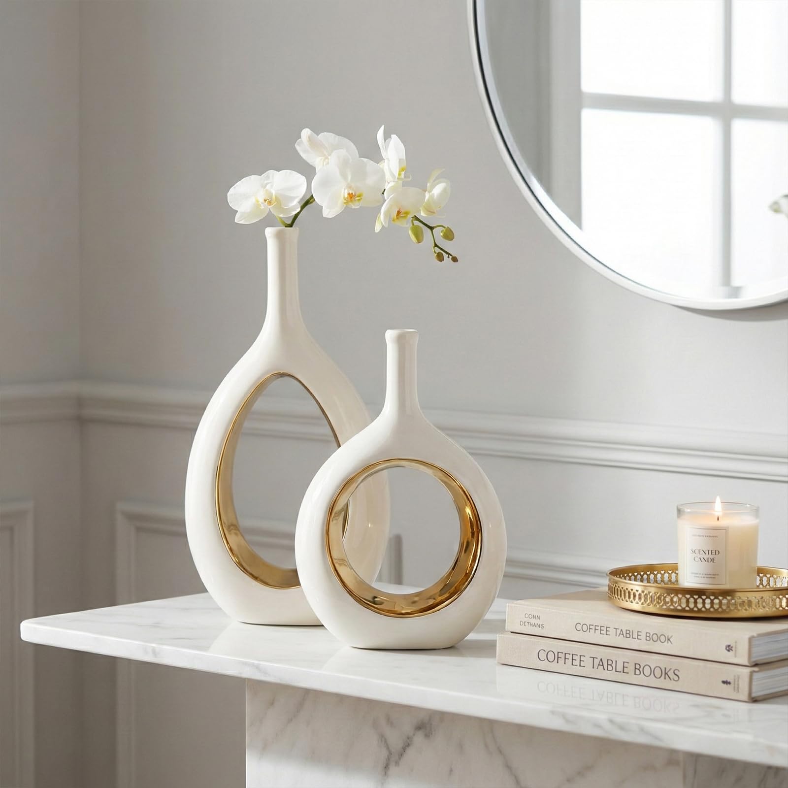 LCCCK side profile showing elegant ellipse silhouette and balance