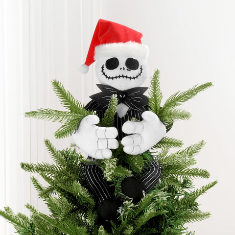 Lcytsato front view plush Jack topper showing festive design and charm
