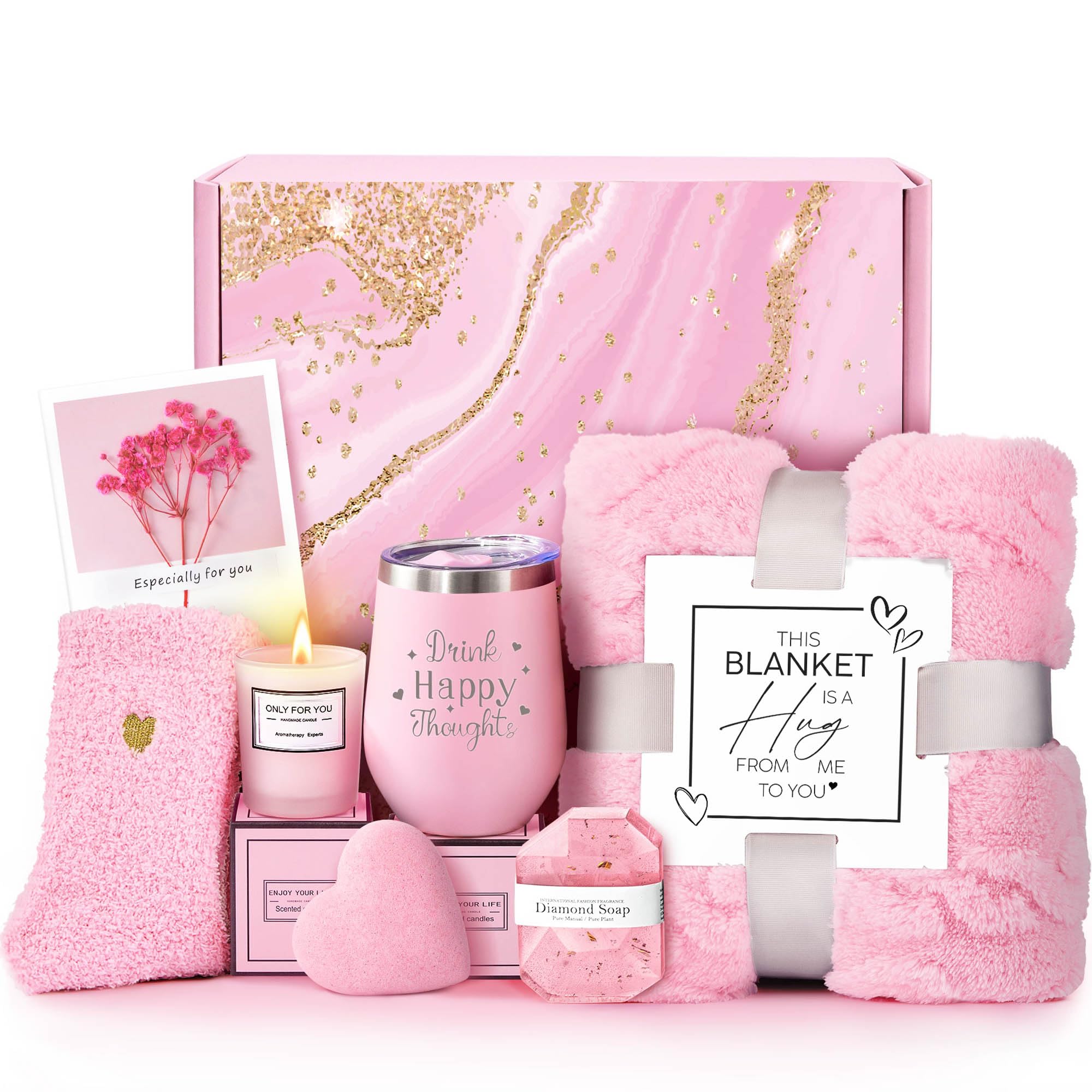 LE CADEAU front packaging showing the full gift basket and polished presentation
