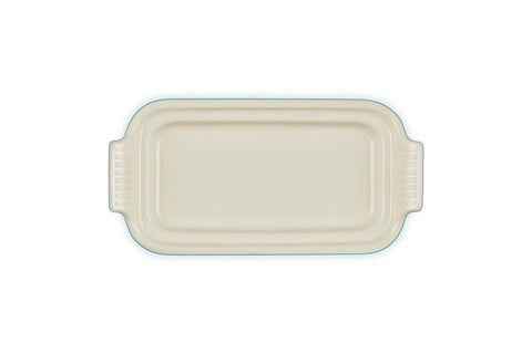 Le Creuset butter dish on table with toast showing attractive serving benefit