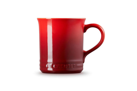 Le Creuset side profile showing thick stoneware for improved heat retention
