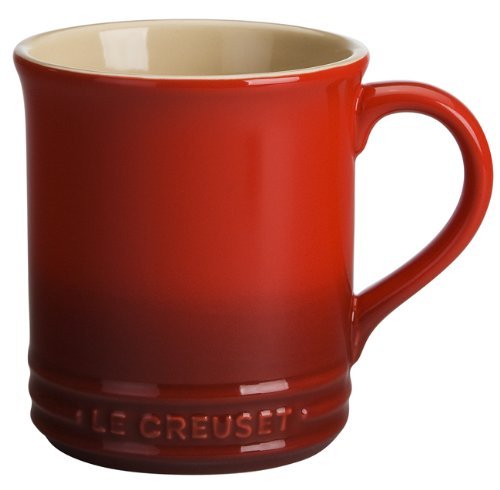 Le Creuset mug with single-serve soup showing versatile serving use