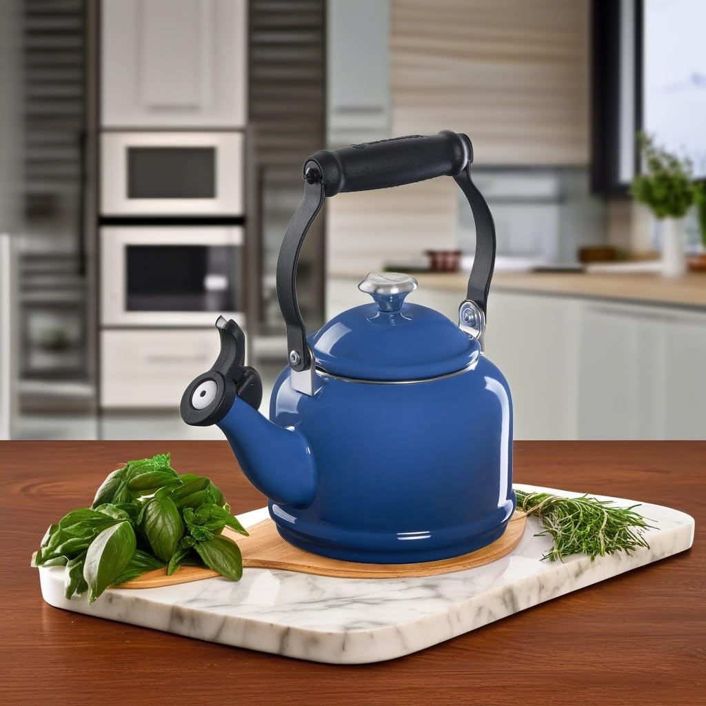 Le Creuset kettle boxed and wrapped, ideal for gifting and presentation