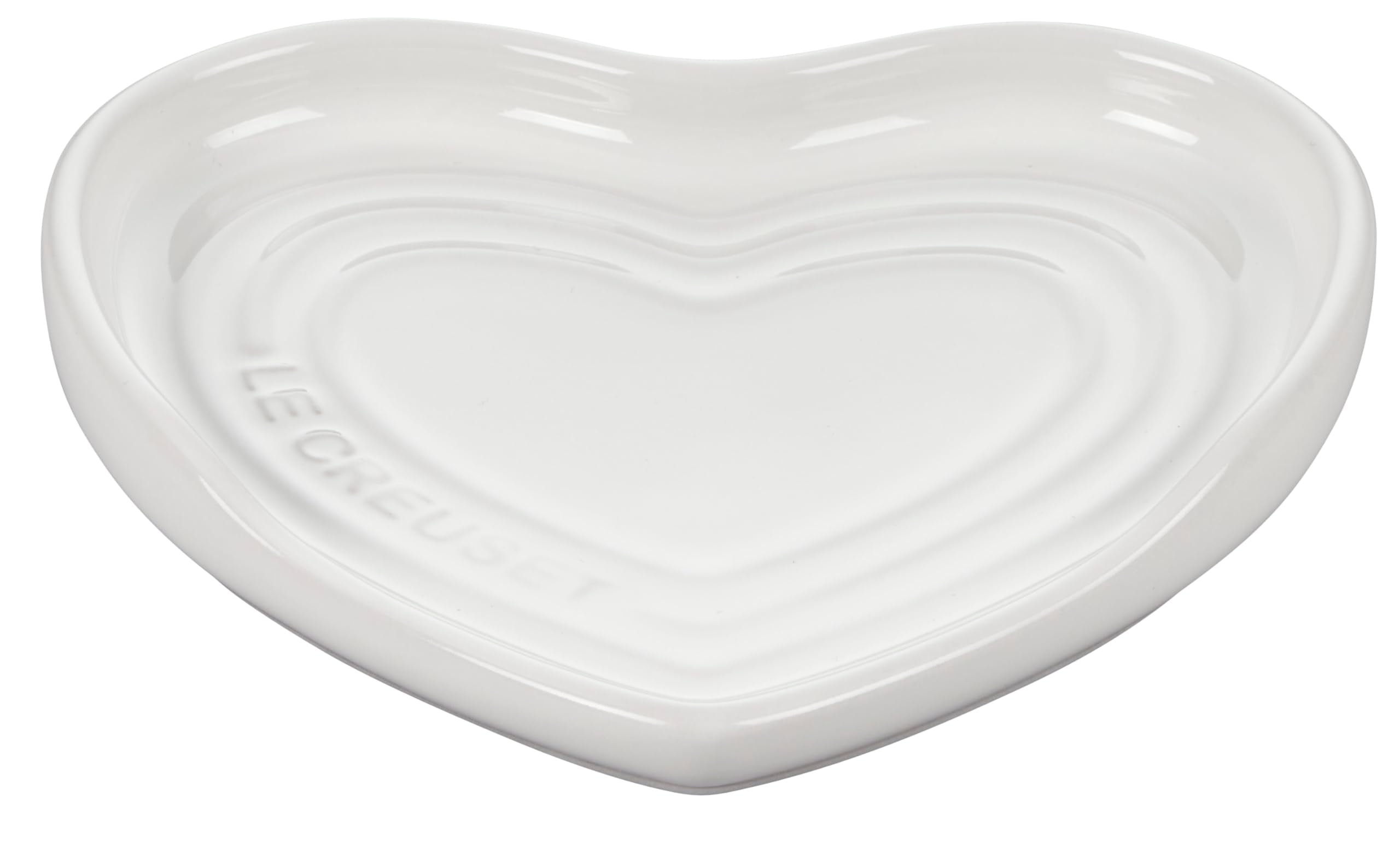 Le Creuset close-up of glazed stoneware texture highlighting chip-resistant finish