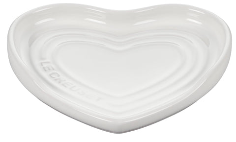Le Creuset close-up of glazed stoneware texture highlighting chip-resistant finish