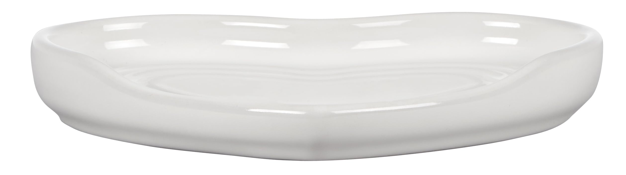 Le Creuset heart spoon rest holding a stirring spoon beside a simmering pot to protect counters