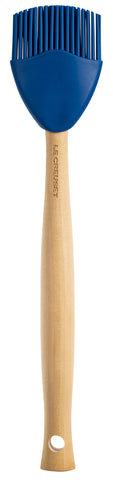 Le Creuset silicone basting brush bristles detail for even sauce spreading