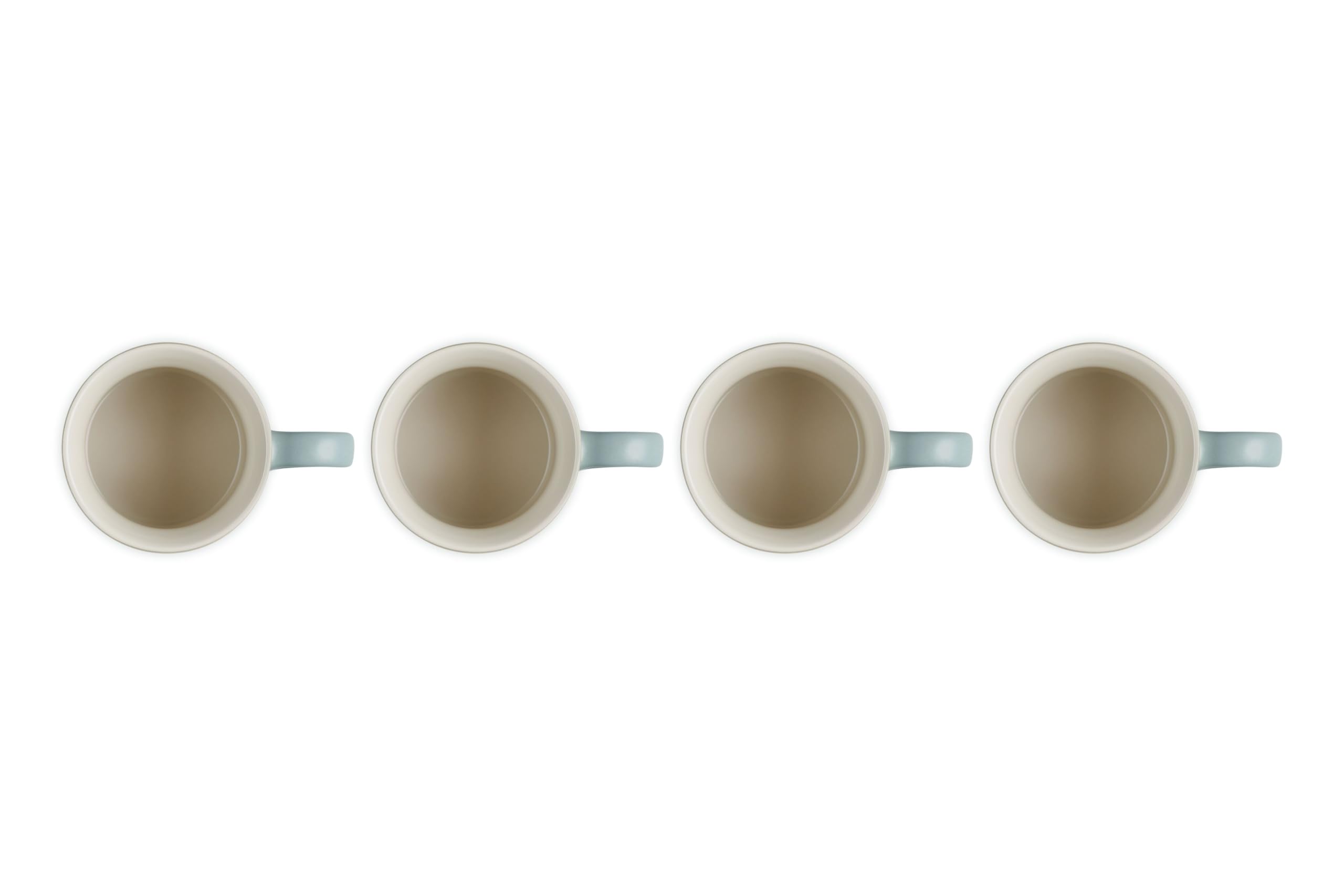 Le Creuset mug held in hand showing true scale and practical capacity