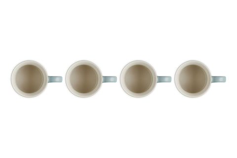 Le Creuset mug held in hand showing true scale and practical capacity