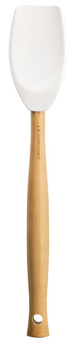 Le Creuset silicone spatulas detail showing ergonomic handles and stability