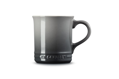 Le Creuset glaze close-up highlighting Oyster finish and scratch-resistant surface