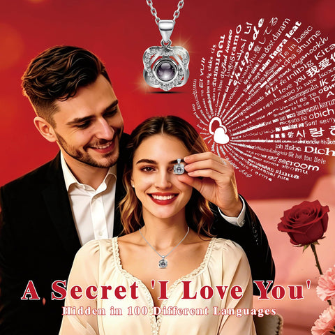 Lebana concealed necklace compartment under the rose revealing thoughtful gift storage