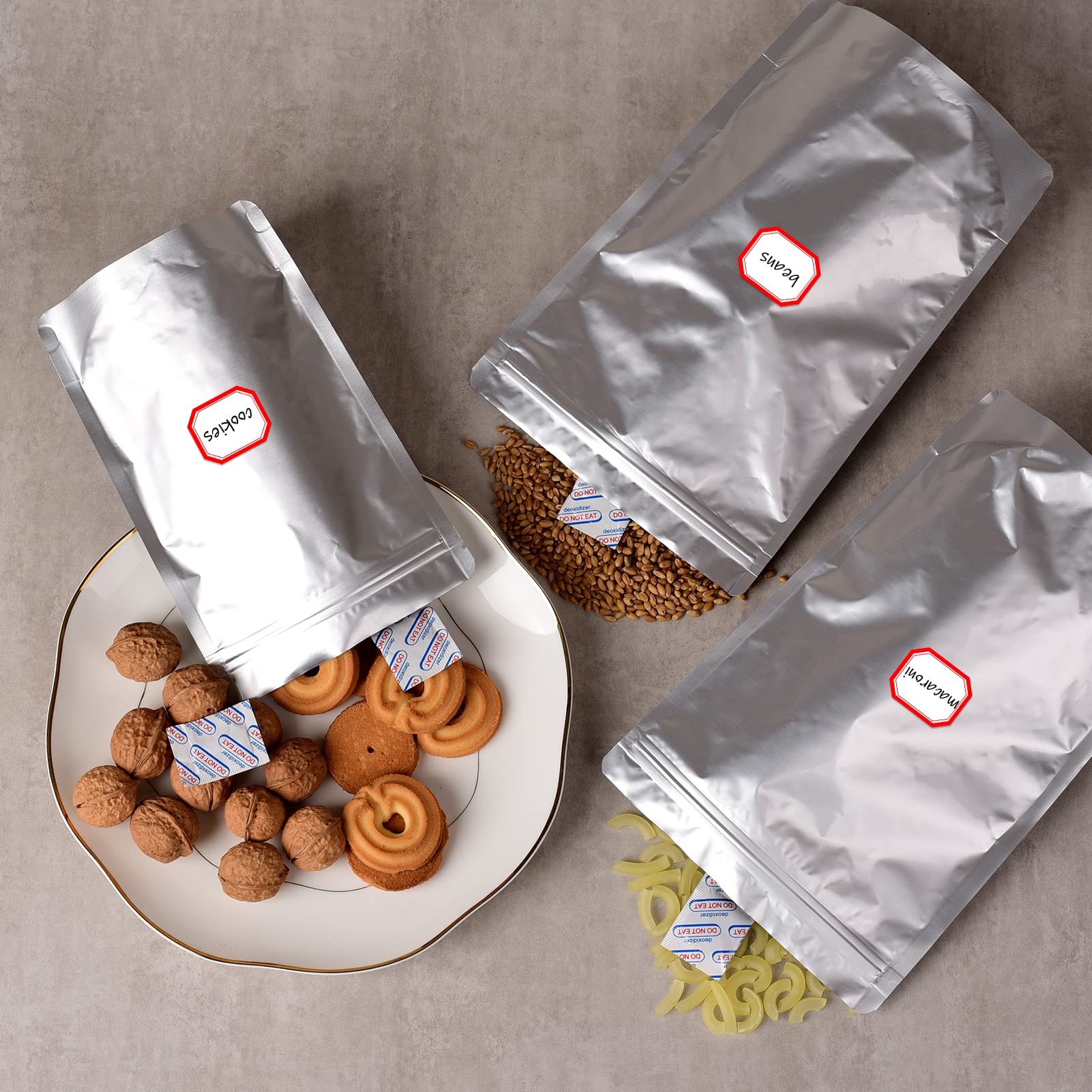 Leboduo labels and packed contents shot for clear identification and rotation
