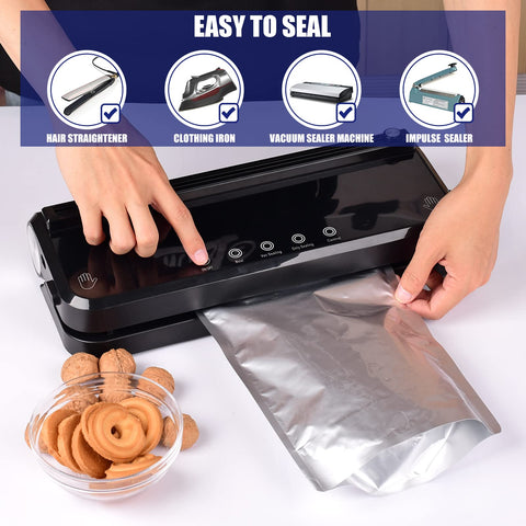 Leboduo zipper seal detail demonstrating resealable convenience and protection
