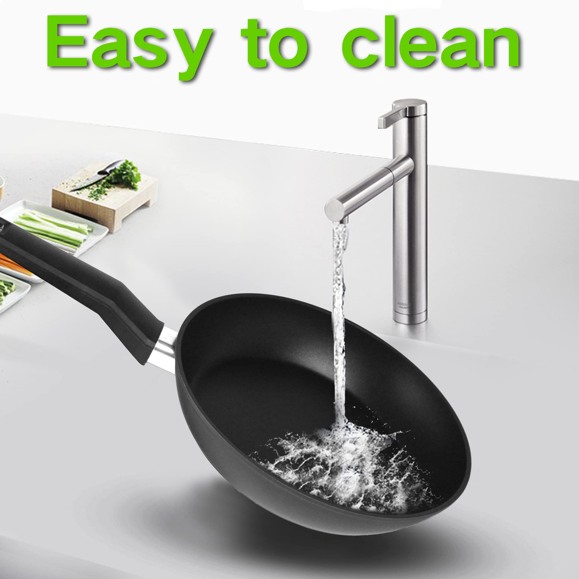 LECOOKING pan placed in oven for light baking and versatile stovetop-to-oven use