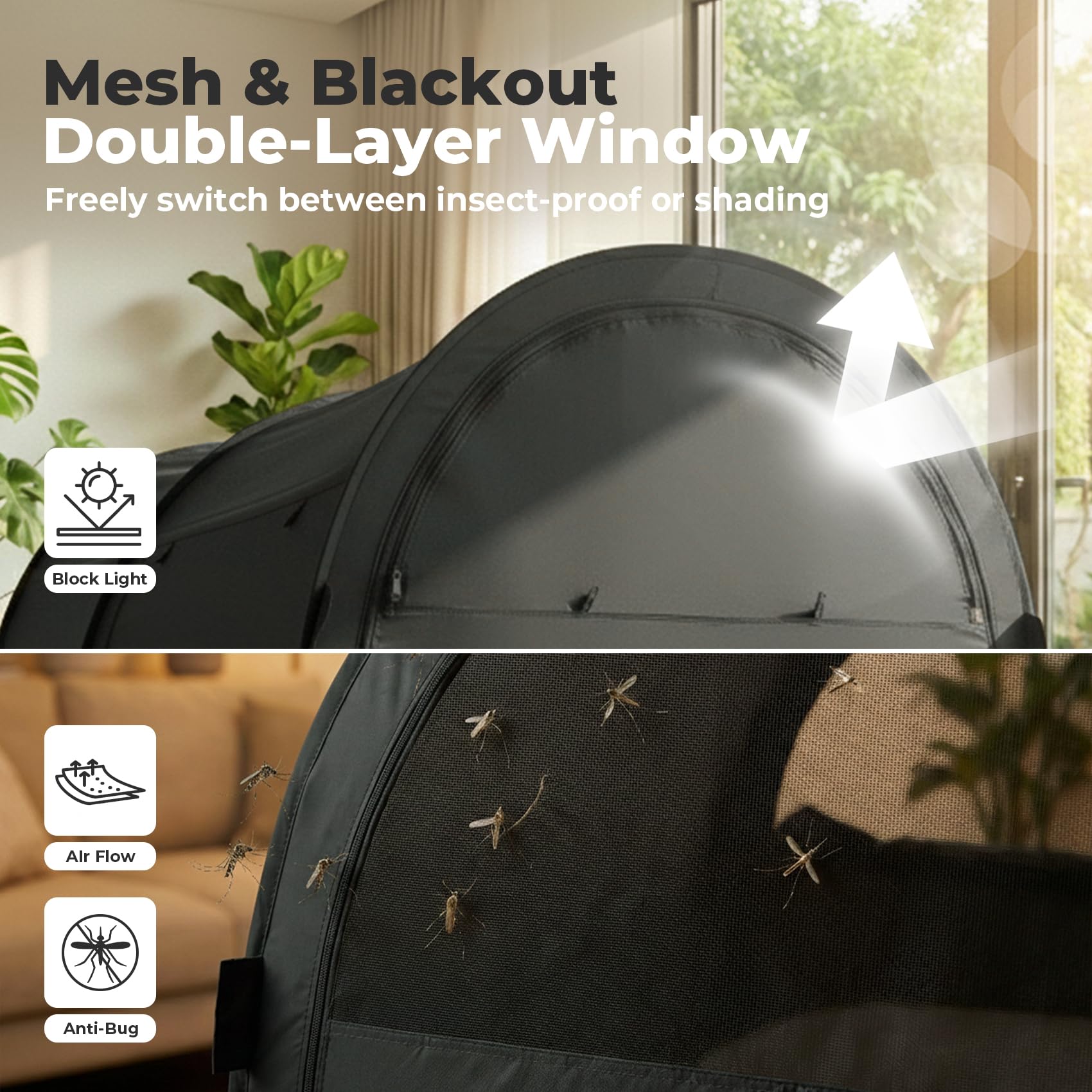 LEEDOR folded in carry bag for compact portable storage benefit