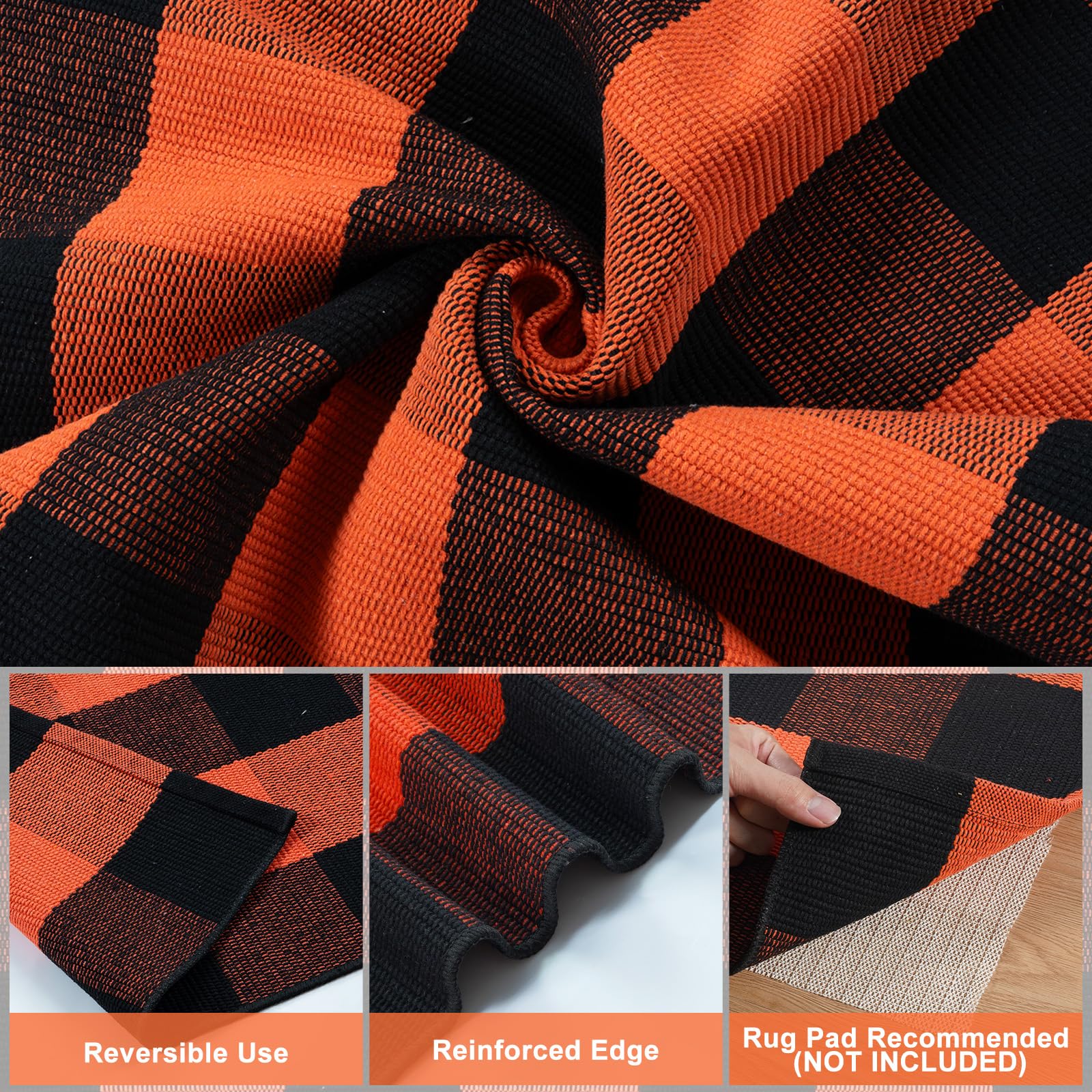 LEEVAN reversible side displayed to show second clean look for longer use