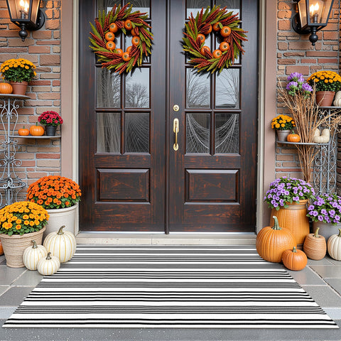 LEEVAN styled on a covered porch boosting outdoor decor