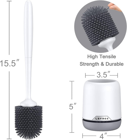Lefree ventilated holder detail showing airflow design to speed drying and reduce odors