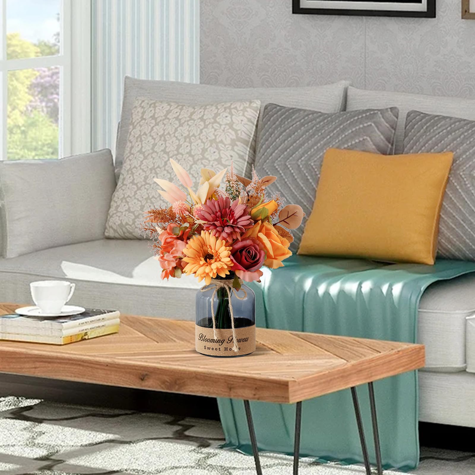 LEFTOVER styled in entryway showing warm welcome and low-maintenance appeal