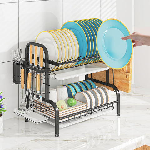 LEGUANG rack staged in kitchen lifestyle scene improving countertop order