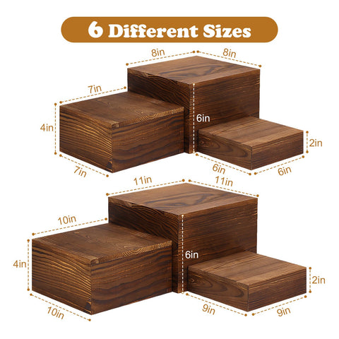 LEIFEOSH stacked risers demonstrating compact storage and scale benefit