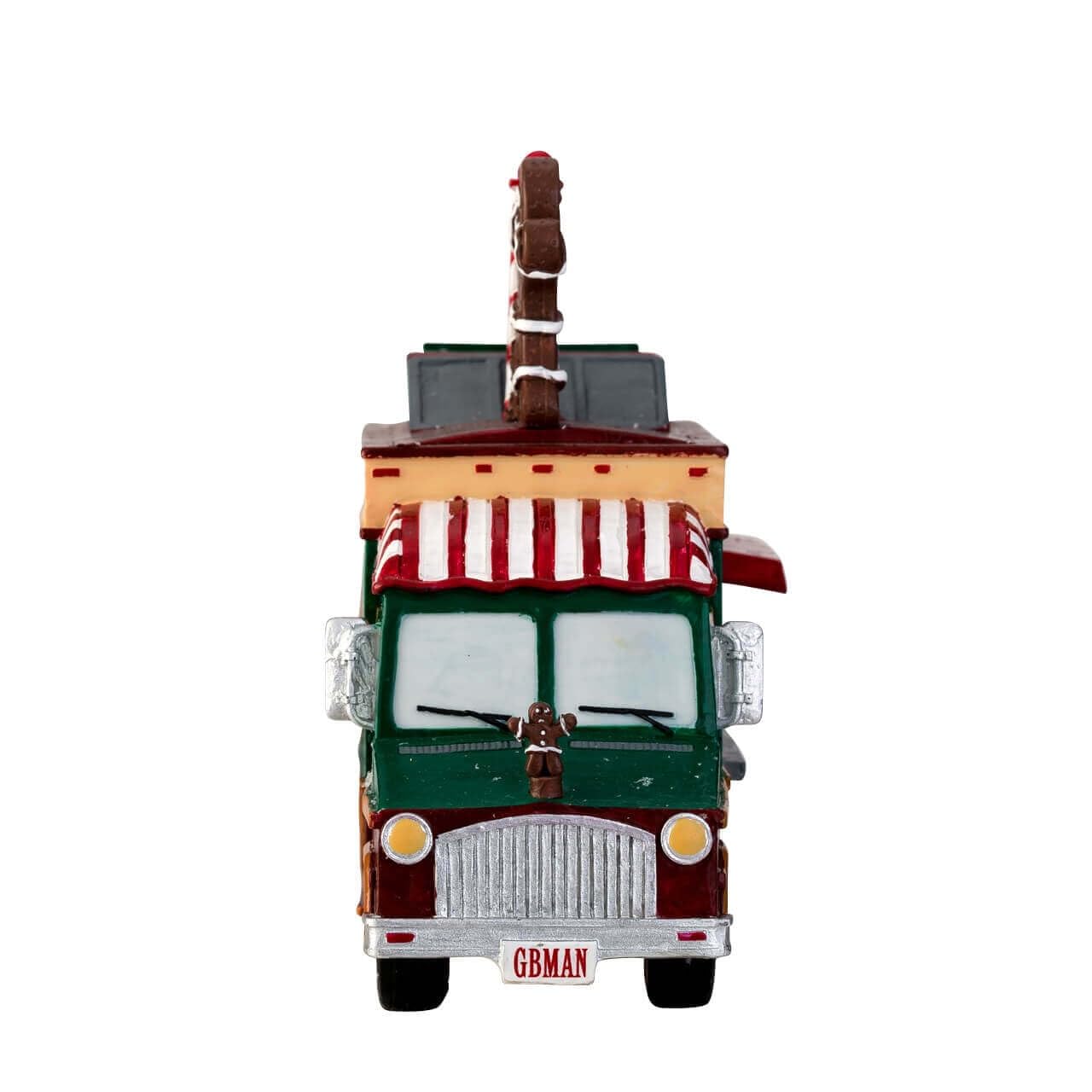 Lemax gingerbread man dog and bowl accessory adding playful village character