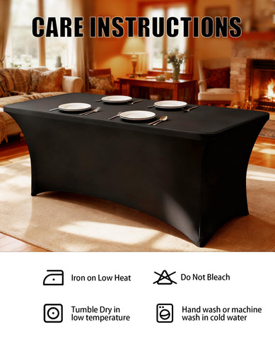 Lemict table size comparison on 6ft table showing correct fit and coverage