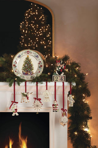 Lenox ornament gold 2024 charm close-up emphasizing keepsake value