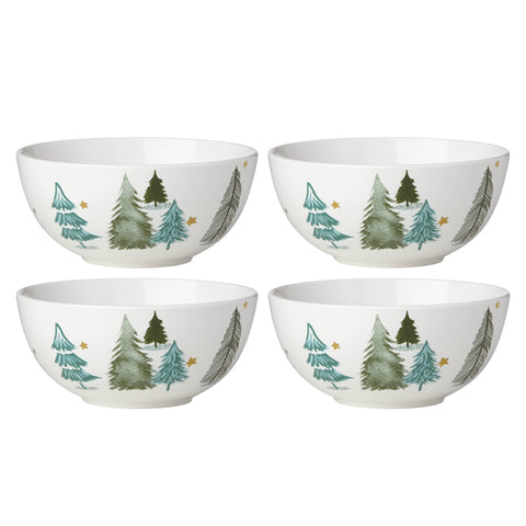 Lenox all-purpose bowl top view showing capacity and pattern