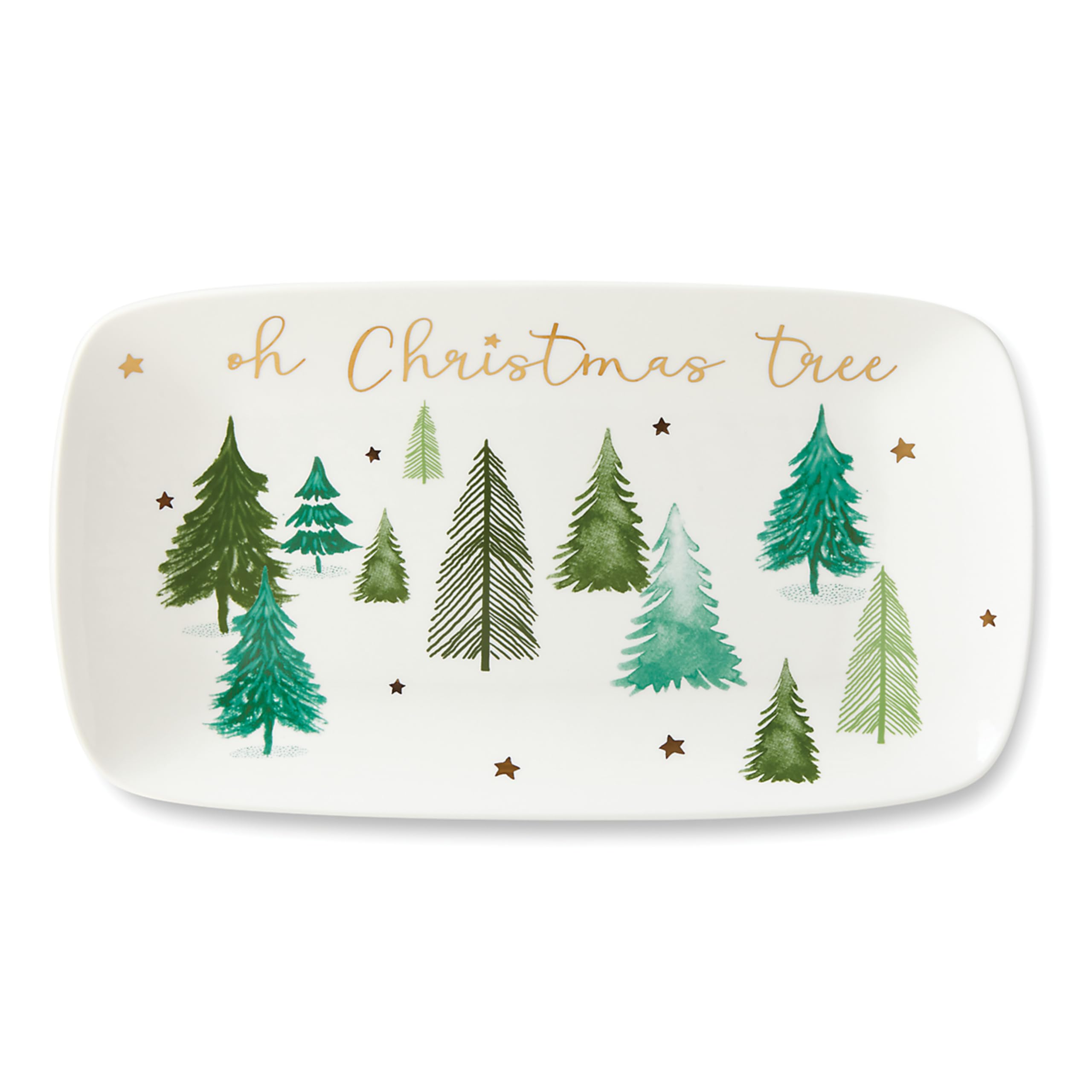 Lenox Balsam Lane front view showing full tray and festive presentation benefit