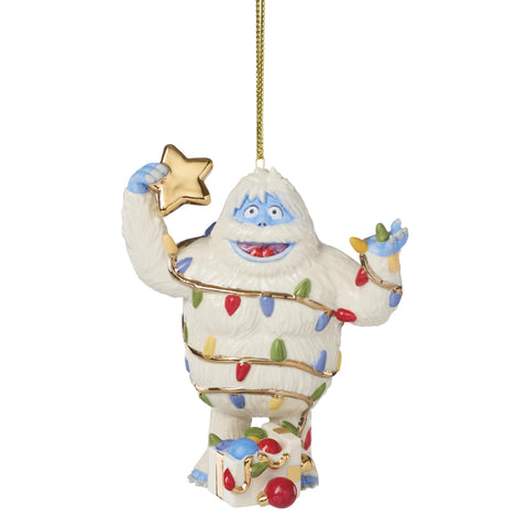 Lenox Bumble front view showing porcelain detail and festive charm