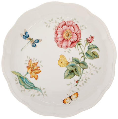 Lenox stacked plates showing scale and storage-friendly porcelain durability