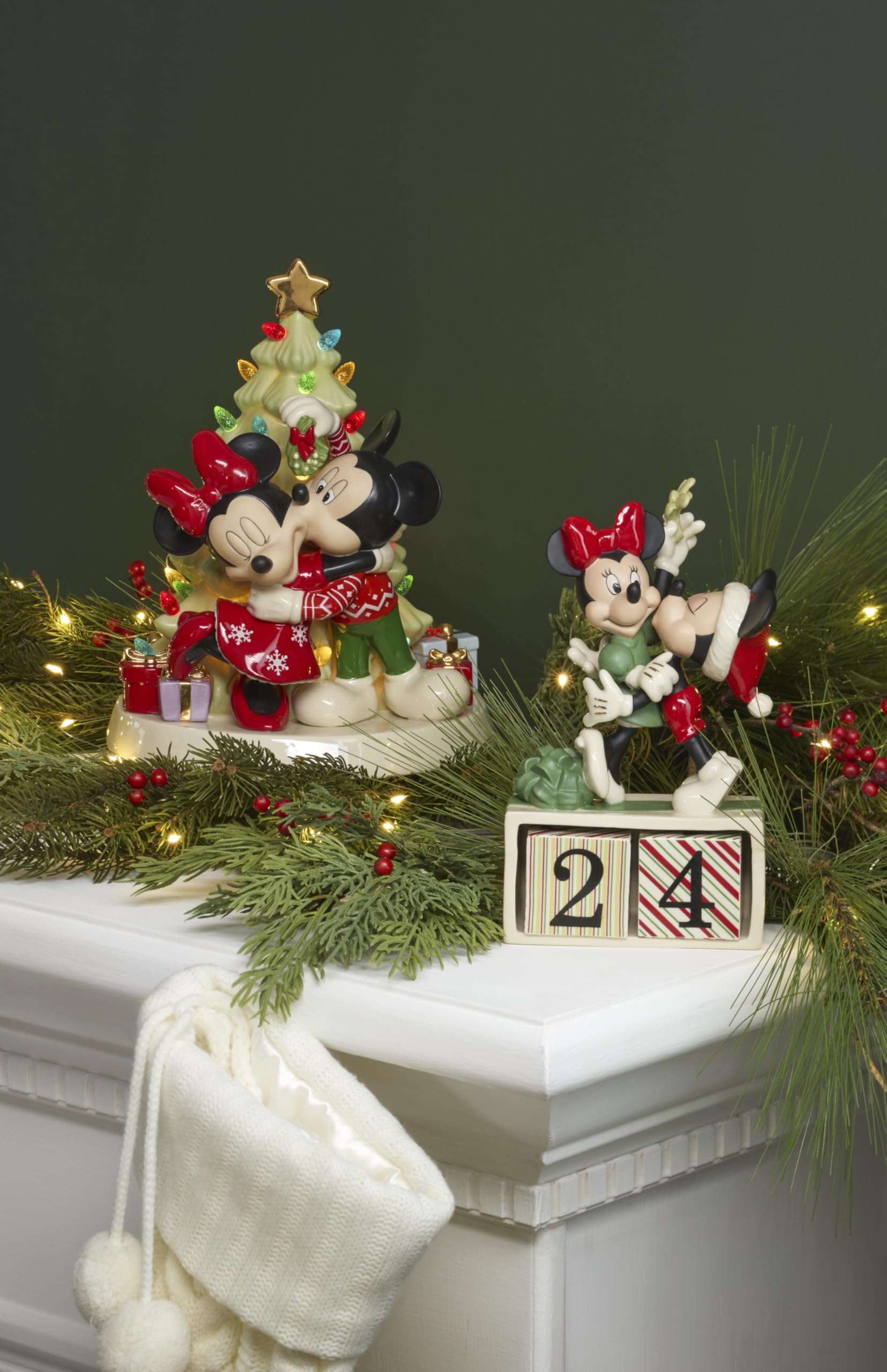 Lenox packaging and label view indicating genuine Disney collectible and ready gift
