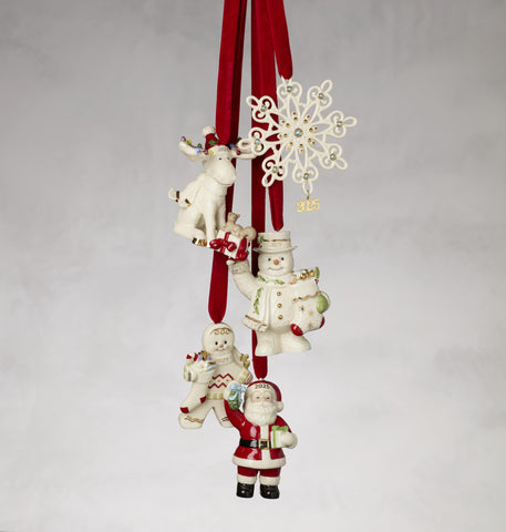 Lenox gold cord hanging detail showing ready-to-hang convenience and coordinated finish benefit