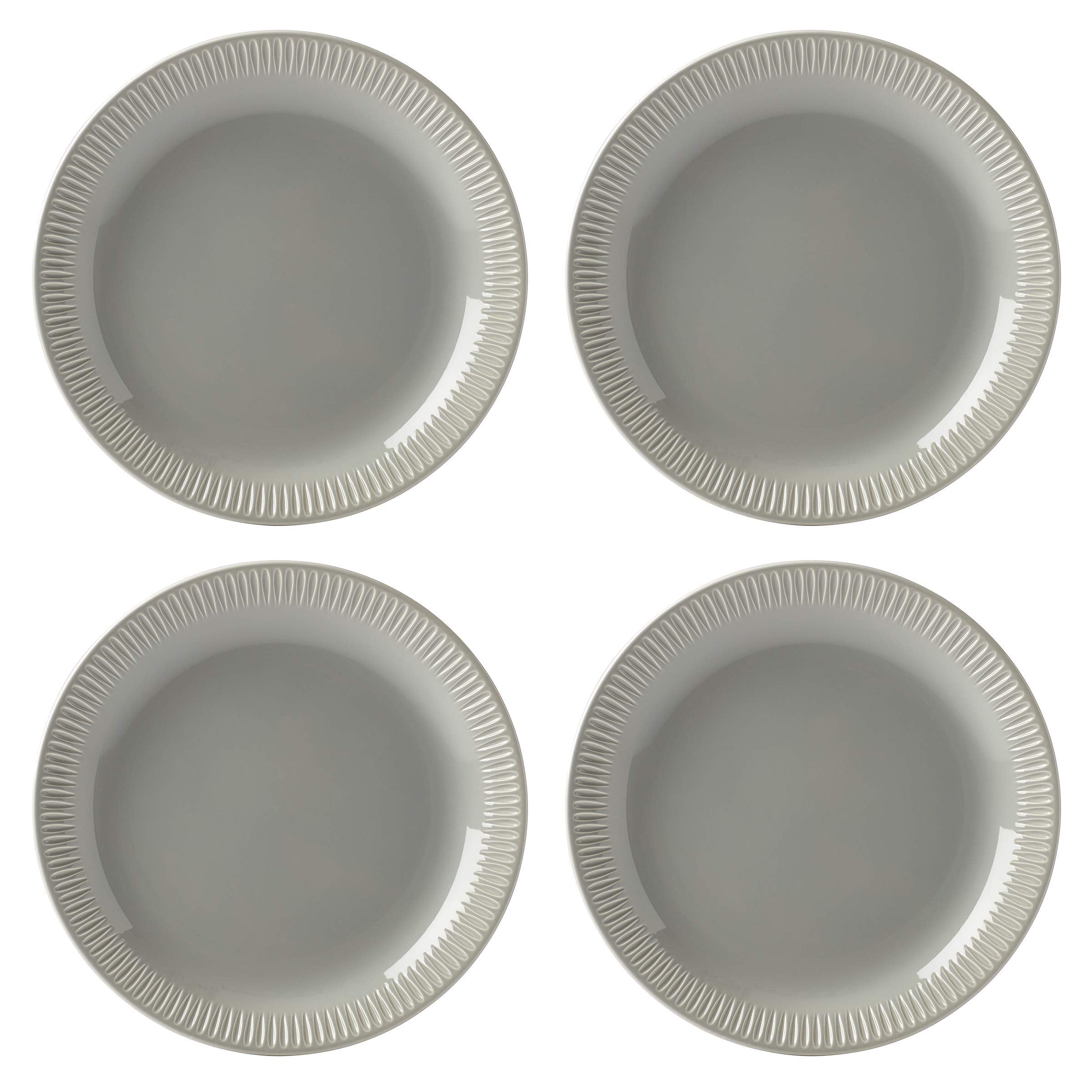 Lenox gray Profile accent plates front view showing clean lines and versatile style