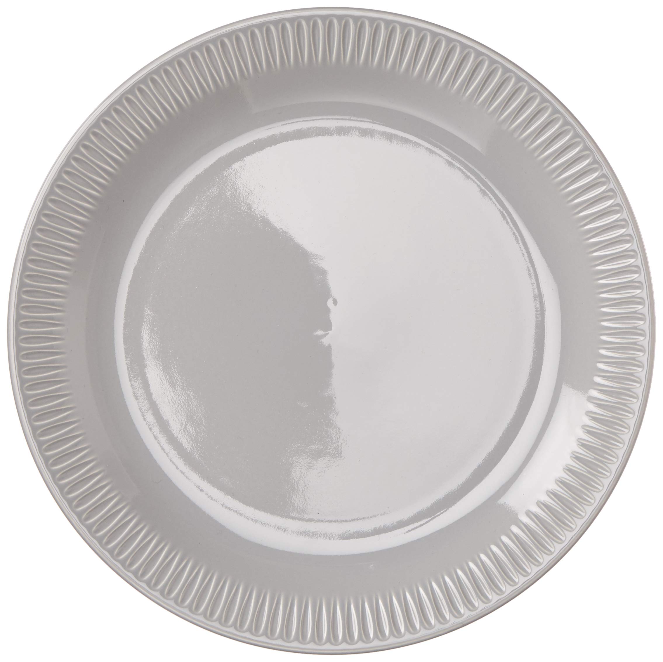 Lenox gray Profile stoneware close-up of texture highlighting durable finish