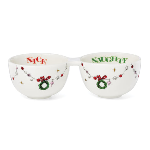 Lenox Grinchmas front view showing festive design and useful dual compartments
